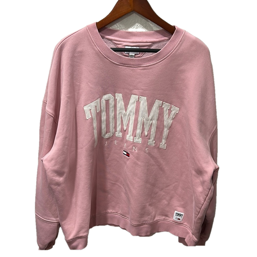 🌙Tommy Hilfiger Pink Sweatshirt  size XXL GUC…